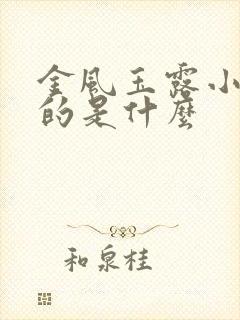 金风玉露小说讲的是什么