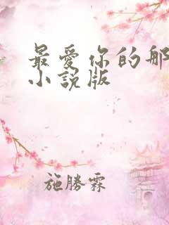 最爱你的那十年小说版
