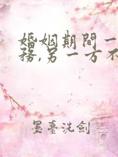 婚姻期间一方债务,另一方不知情