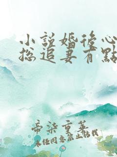 小说婚后心动凌总追妻有点甜最新章节列表最