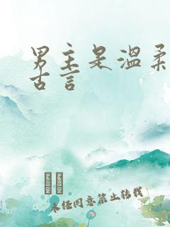 男主是温柔师兄古言