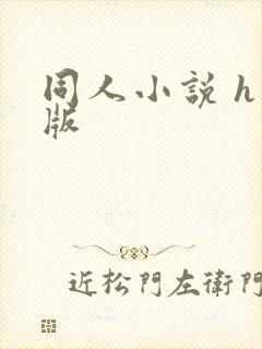 同人小说 h 版