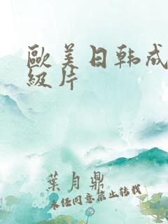 欧美日韩成人一级片