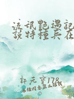 流氓艳遇记 小说特种兵在都市