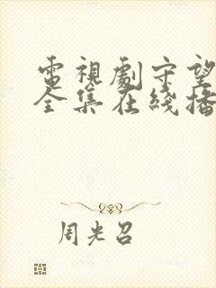 电视剧守望天空全集在线播放