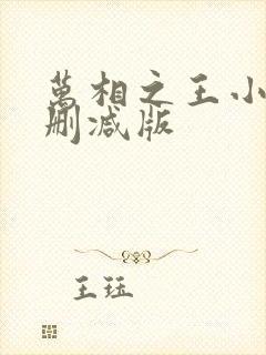 万相之王小说未删减版