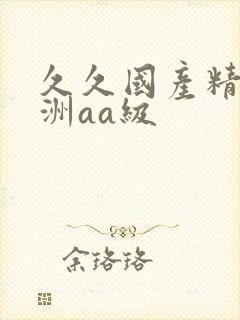 久久国产精品亚洲aa级