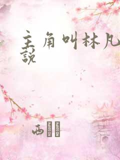 主角叫林凡的小说