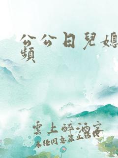 公公日儿媳逼视频