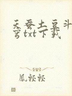 天蚕土豆斗破苍穹txt下载