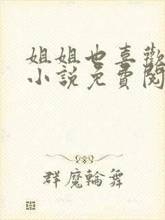 姐姐也喜欢姐姐小说免费阅读
