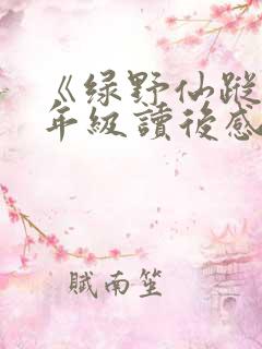《绿野仙踪》三年级读后感