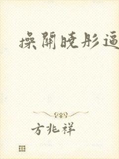 操关晓彤逼小说