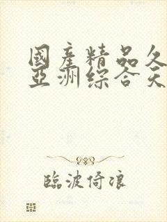 国产精品久久久亚洲综合天堂