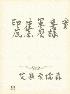 印度军事实力到底怎么样