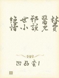绝世邪医林凡叶惜小说免费阅读全文无弹窗