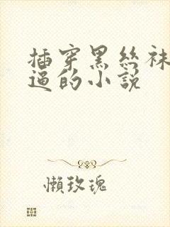 插穿黑丝袜老师逼的小说