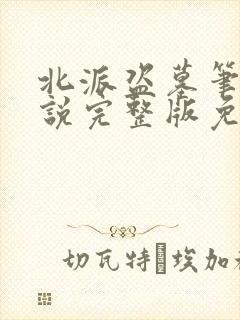 北派盗墓笔记小说完整版免费阅读