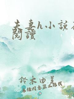 夫妻h小说在线阅读