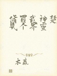 修罗武神楚枫有几个界灵