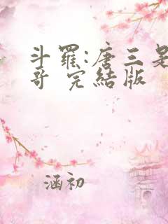 斗罗:唐三是我哥 完结版