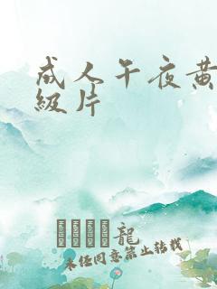 成人午夜黄色一级片