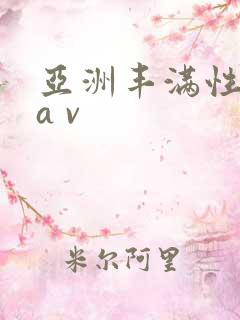 亚洲丰满性熟妇a v