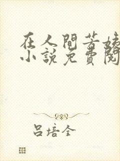 在人间芳姨全文小说免费阅读