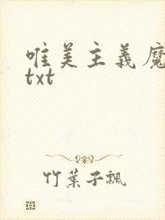 唯美主义魔法师txt