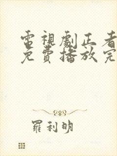 电视剧正者无敌免费播放完整版全集