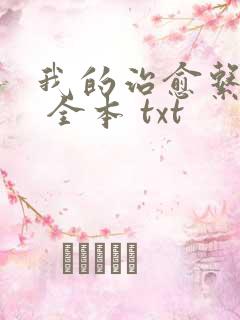 我的治愈系游戏 全本 txt