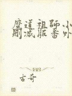 魔道祖师小说无删减版番外
