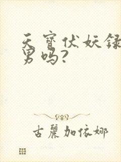 天宝伏妖录是男男吗?