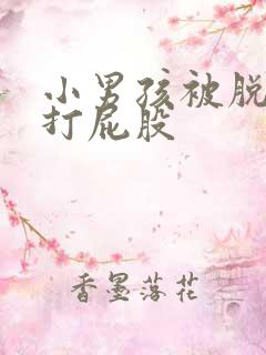 小男孩被脱裤子打屁股
