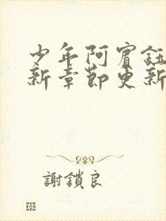少年阿宾钰慧最新章节更新