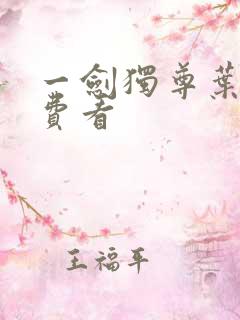 一剑独尊叶玄免费看