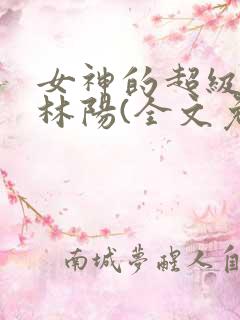 女神的超级赘婿林阳(全文免费阅读)完结版