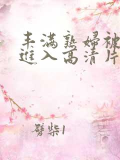 丰满熟妇被猛烈进入高清片