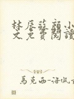 林辰苏颜小说全文免费阅读