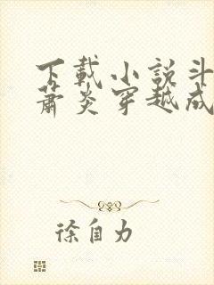 下载小说斗罗:萧炎穿越成唐三