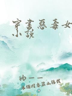 穿书恶毒女配的小说