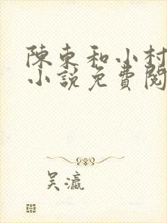 陈东和小村趣事小说免费阅读