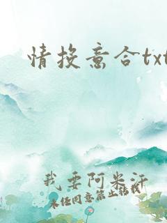 情投意合txt