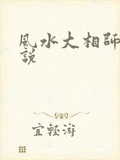 风水大相师 小说