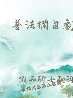 普法栏目剧王琼