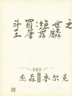 斗罗:绝世之龙王唐舞麟