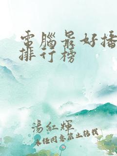 电脑最好播放器排行榜