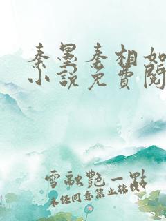 秦墨秦相如穿越小说免费阅读