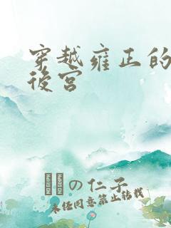 穿越雍正的极品后宫
