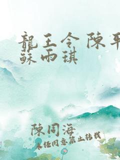 龙王令 陈平 苏雨琪